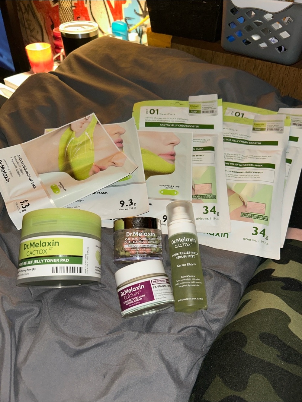 Dr melaxin Cactox set - Masks & Serums